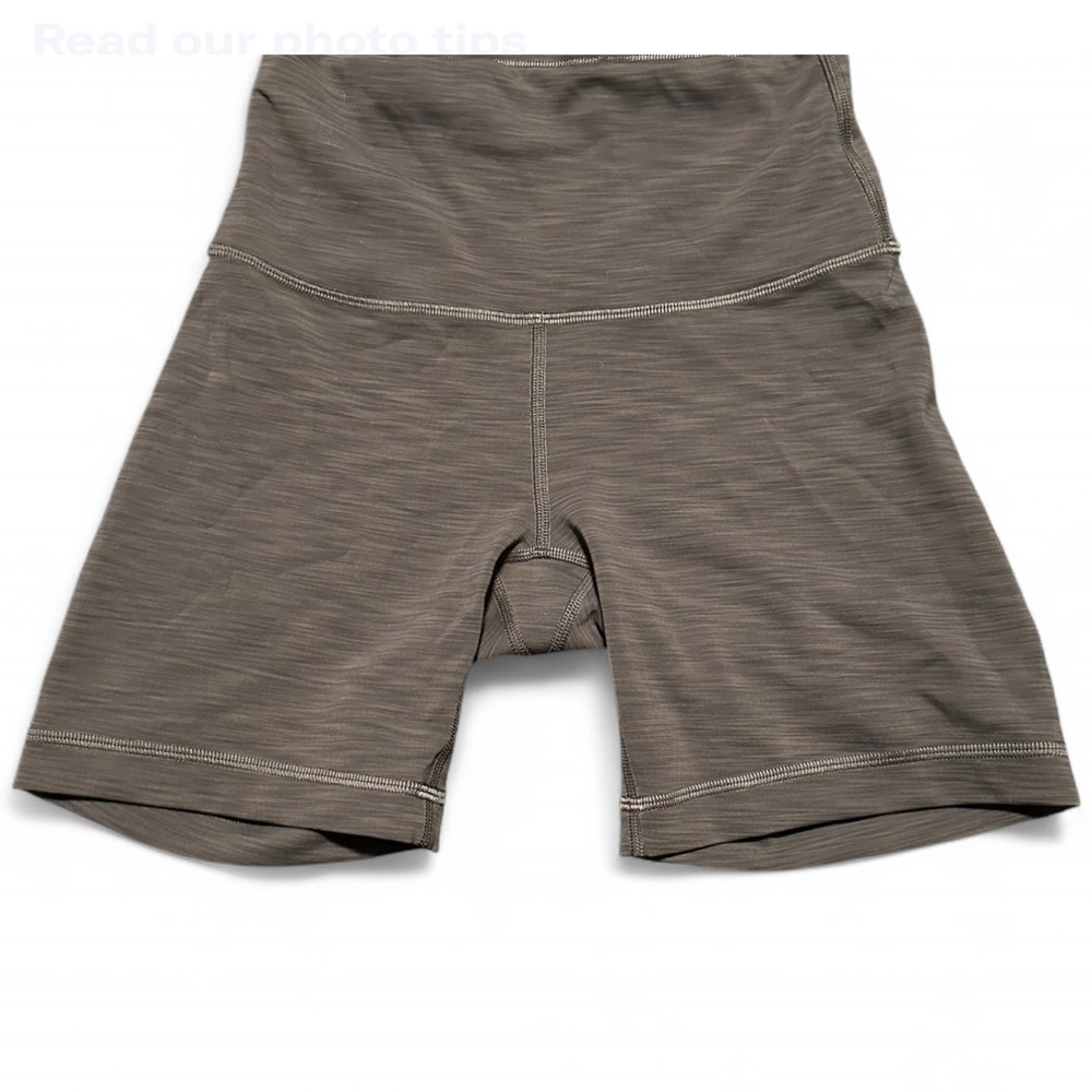 Grey lululemon speed up shorts